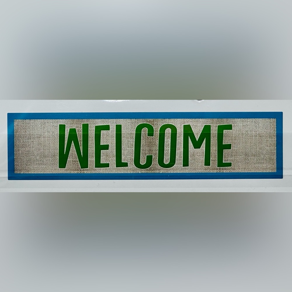 Welcome Sign Banner 39” x 9.3” for Classroom, School, Hallway, House, etc.